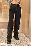 Женские джинсы черного синего цвета джинс коттор размер: 36, 38, 40, 50, 52, фото 2