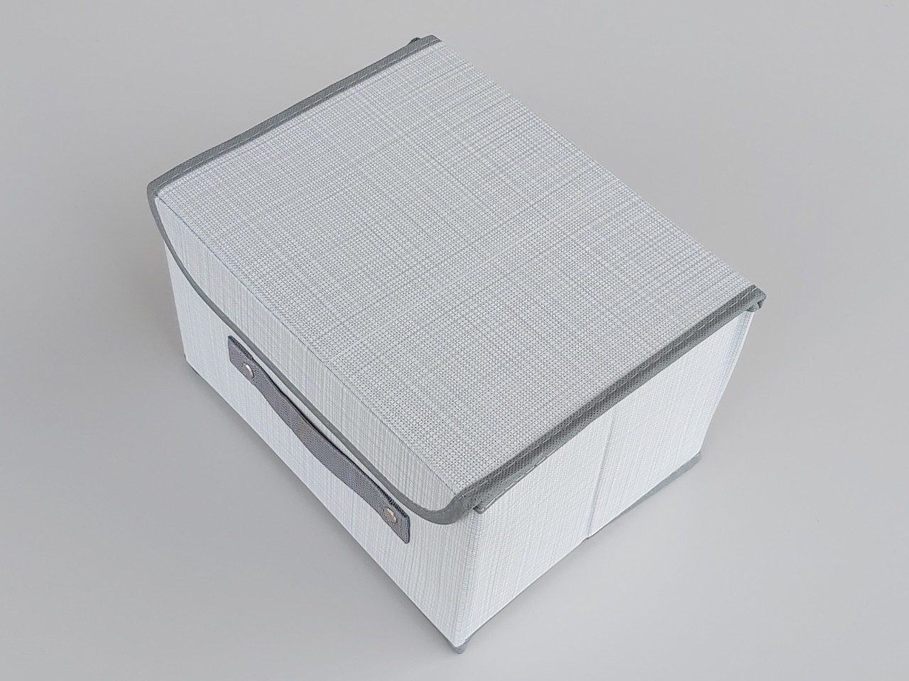 Коробка-органайзер SG26 Ш 26 * Д 20 * В 16 см. Колір сірий для зберігання одягу, взуття або невеликих предметів