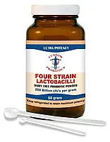 Custom probiotics Four Strain Lactobacilli / 4 штами Лактобактерій 260 млрд ДЕЩО 50 грам, фото 2