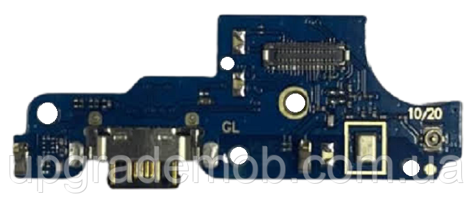 Шлейф Motorola XT2127 Moto G10 /XT2128 Moto G20 /XT2129 Moto G30 з роз'ємом заряджання з мікрофоном плата заряджання, фото 1