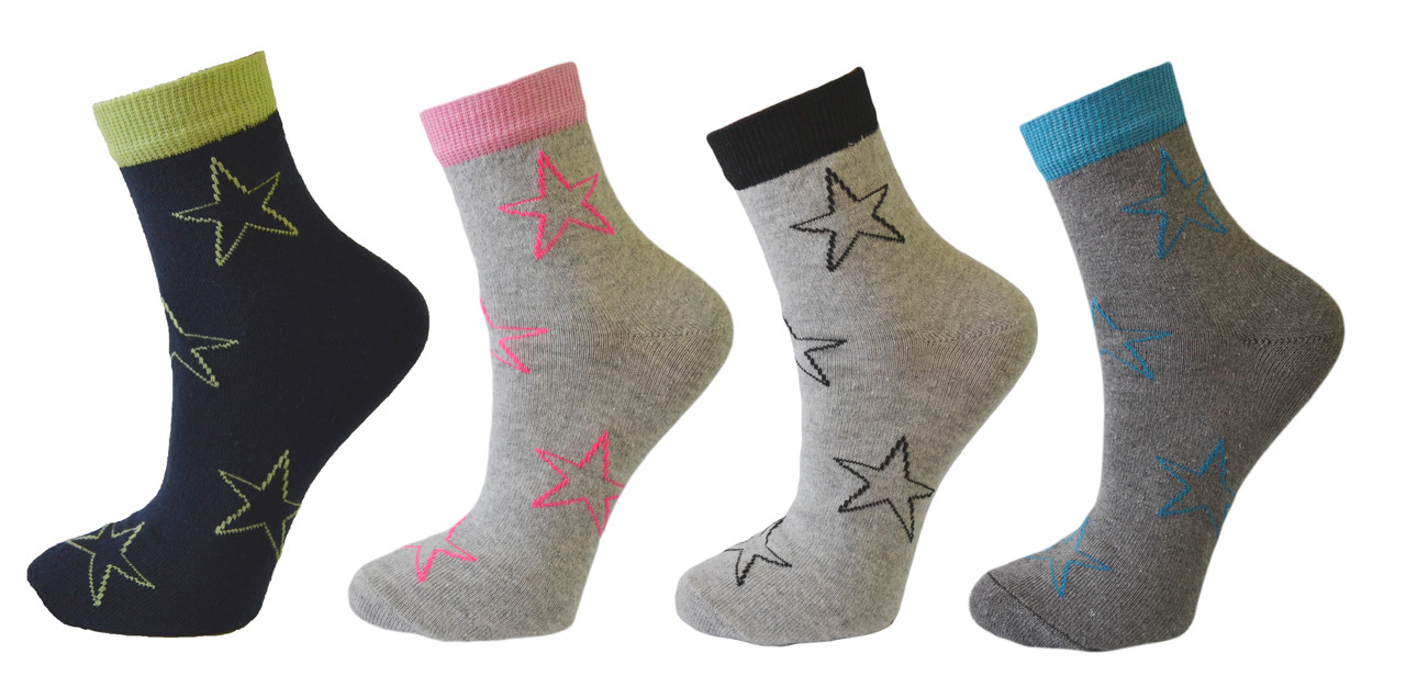 Жіночі шкарпетки зірки Lomani р.36-40