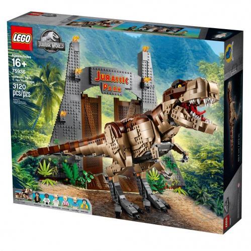 Конструктор LEGO Jurassic World Парк Юрського періоду: лють Ти-Рекса (75936), фото 1