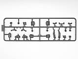 Пластикова модель 1/35 ICM 35697 австро-угорський розрахунок кулемета (фігурки), фото 3