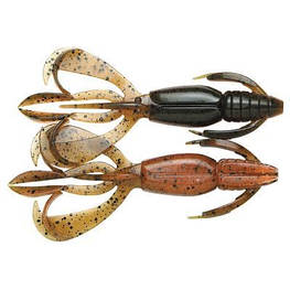 Силікон рибальський Keitech Crazy Flapper 3.6" 438 Green Pumpkin Fire (1551.04.16) - оригінал