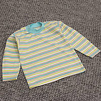 74 6-8 міс трикотажна бавовняна демісезонна водолазка кофточка для хлопчика малючків котон трикотаж 3383 БРЗ