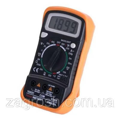 Promo Ціна! Цифровий мультиметр Protester тестер з підсвіткою дисплея (PM830L) - тільки на ZaGrosh.com.ua, фото 1