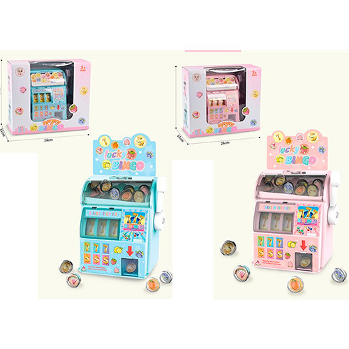 Гра F829-11A-12A (18 шт.) ігровий автомат, 16 см, mуз, освітлення, акураті, на бат-ке, у кор-ку,26-23-10,5 см, фото 1