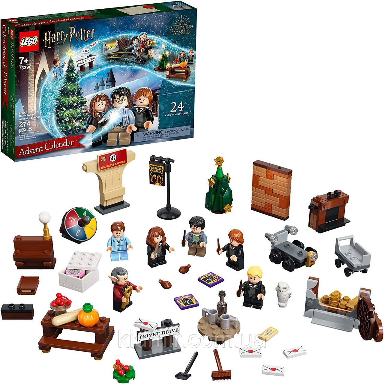 LEGO Harry Potter 76390 Новорічний календар, фото 1