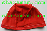 Тканинна шапочка для плавання червоного кольору, фото 4