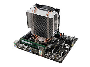 Комплект: Материнська плата X99-V202 + Intel Xeon E5-2660 v4 (14 (28) ядер з 2.0 - 3.2 GHz) + 16 GB DDR4 +, фото 2