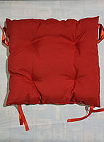 Подушка с завязками для стула, табуретки, дивана, софы 40x40