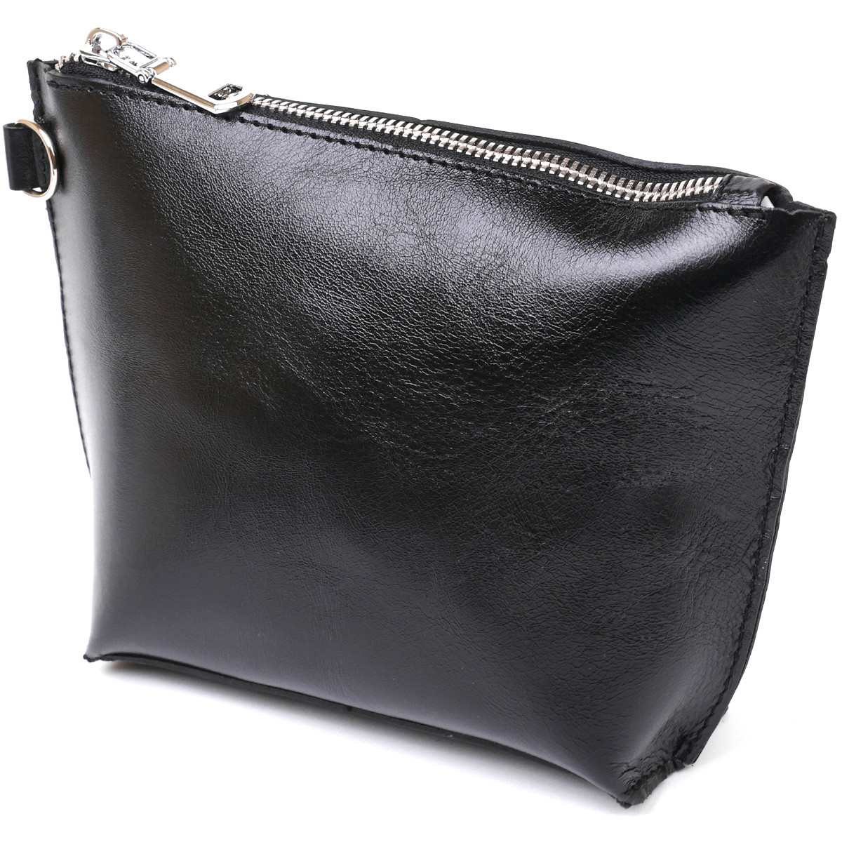 Зручна шкіряна сумочка Shvigel 16409 Чорний
