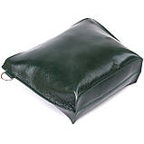 Практична шкіряна сумочка для жінок Shvigel 16411 Зелений, фото 4