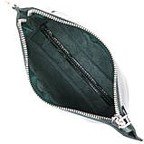 Практична шкіряна сумочка для жінок Shvigel 16411 Зелений, фото 5