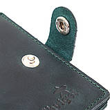 Матове невелике портмоне унісекс Shvigel 16477 Зелений, фото 3