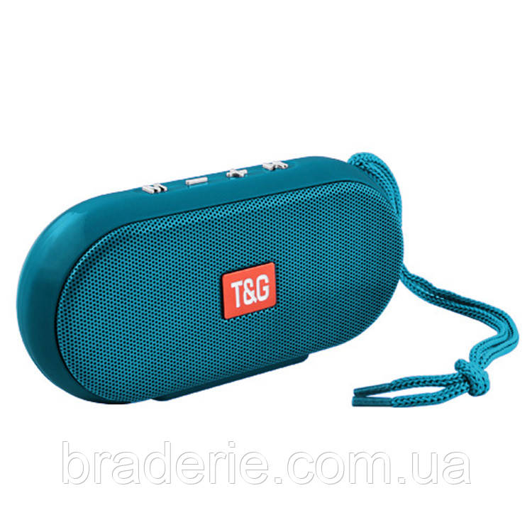 Портативна bluetooth-колонка TG179 радіо, Бірюзовий