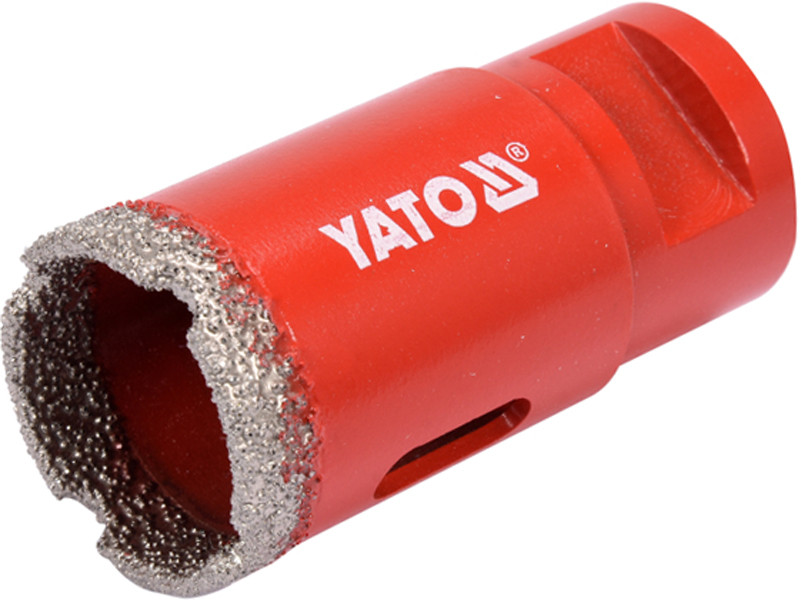 Алмазна коронка на болгарку 30 мм по керамограніту Yato YT-60445
