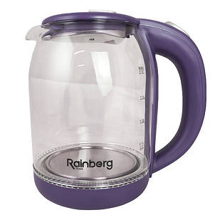 Електрочайник Rainberg RB-2218 Dark Purple 3200 Вт 2 л Фіолетовий