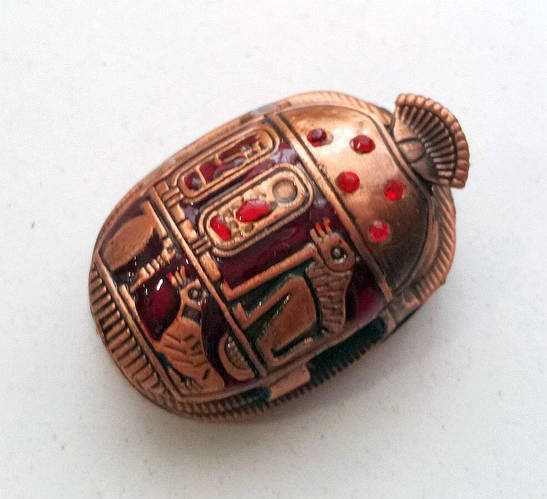 Жук скарабей талисман (маленький) (ID#1567353221), цена: 250 ₴, купить ...