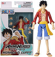 Рухома фігурка One Piece Monkey D Luffy Anime Heroes Bandai