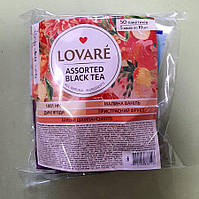 Чай Lovare Асорті 50 пакетів чорний, фото 2