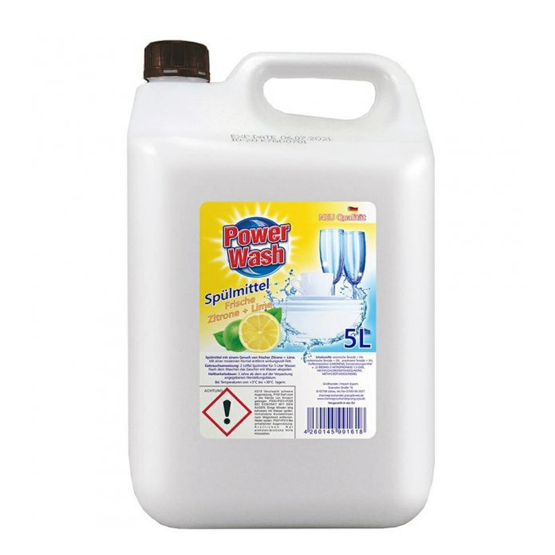 Засіб для миття посуду Power Wash Цитрус 5 л