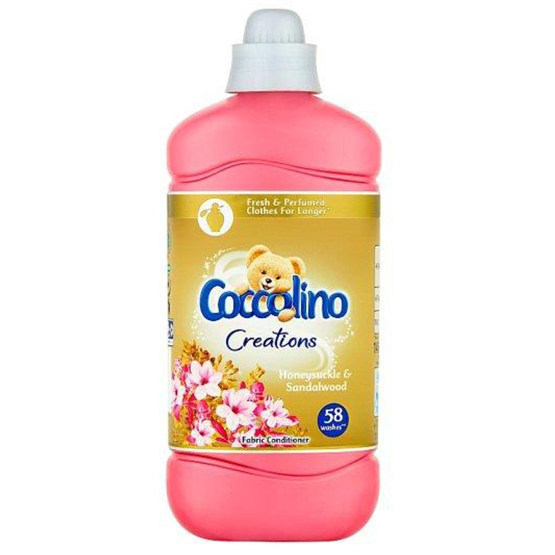Ополіскувач для білизни Coccolino Creations Honeysuckle & Sandalwood 1,45 л 58 циклів прання