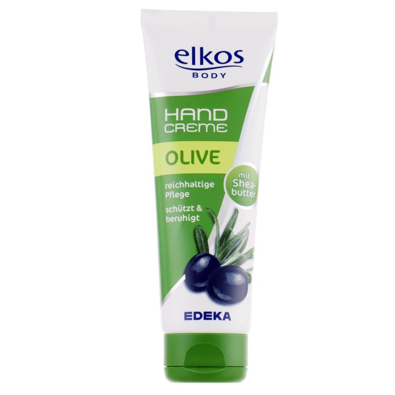 Крем для рук Elkos Body Hand Creme Olive Оливка 125 мл - фото 1 - id-p1567366053