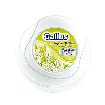 Освіжувач повітря гелевий Gallus Perfumed Fresh Конвалія 8 шт