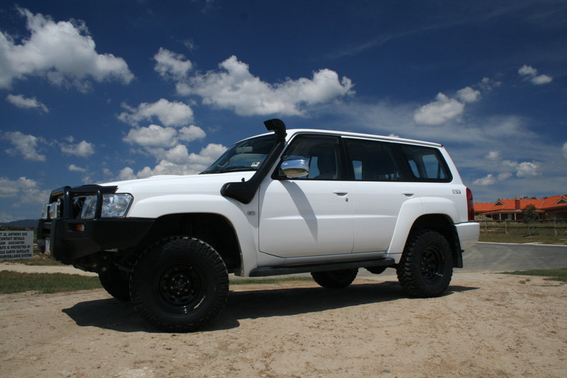 Виносний повітрозабірник для Позашляховика NISSAN GU PATROL Y61В Автомобільний Шноркель на Позашляховик, фото 1