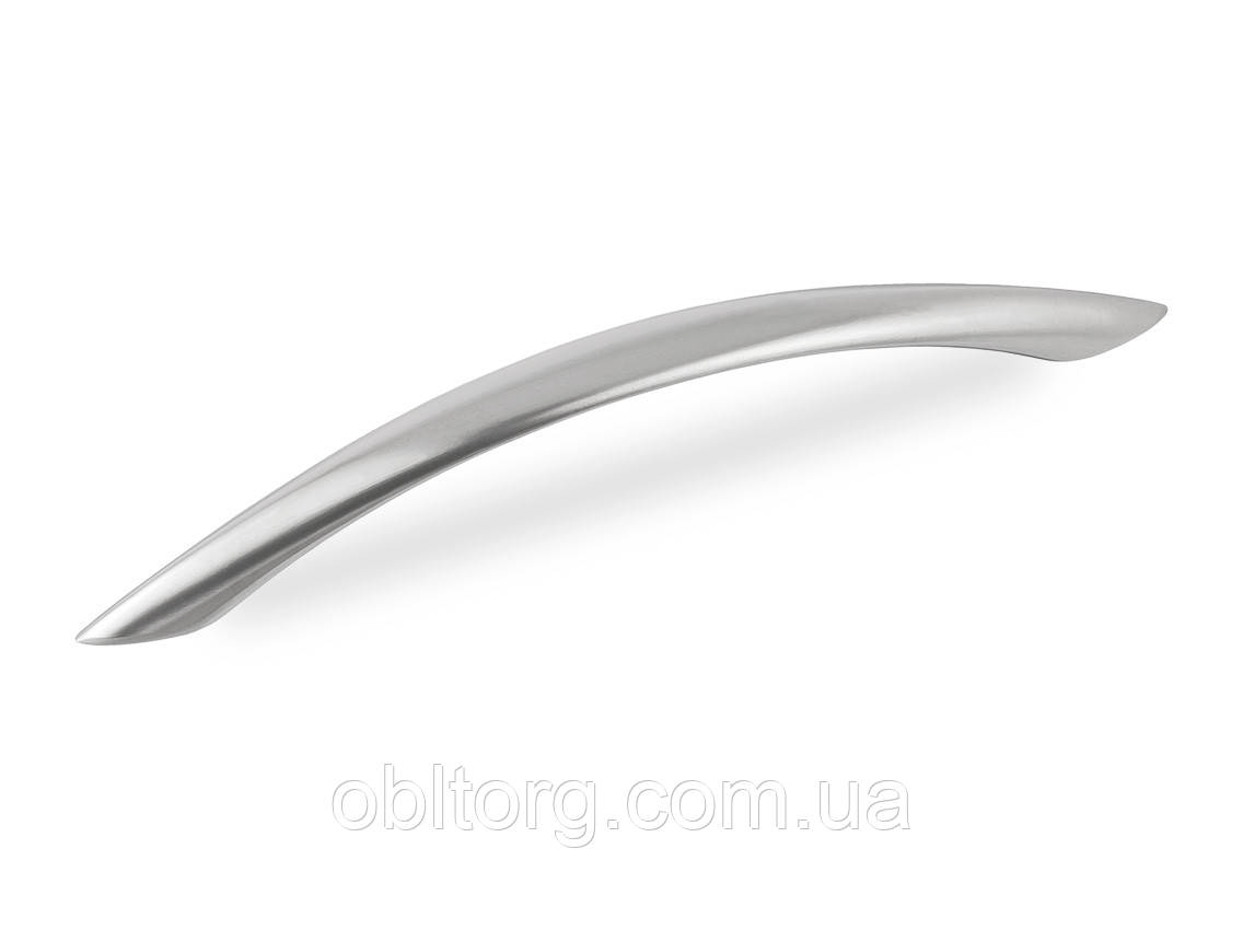 Ручка меблева скоба GIFF US2608/128 Матовий хром, фото 1