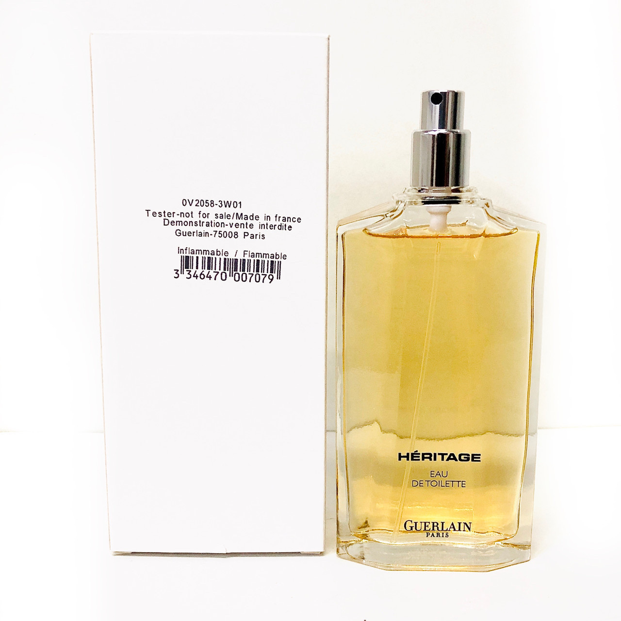 Туалетна вода чоловіча Guerlain Heritage 100 мл тестер оригінал, насичений пряний деревний аромат, фото 1