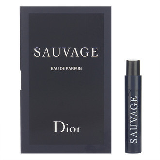 Парфумована вода для чоловіків Christian Dior Sauvage 1 мл оригінальний пробник, пряний деревний аромат, фото 1