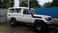 Автомобільний Шноркель на Позашляховик TOYOTA Land Cruiser 75 HJ/FJ Виносної Повітрозабірник для Позашляховика, фото 6