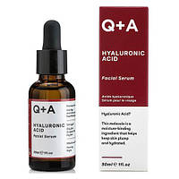 Зволожуюча сироватка для обличчя з гіалуроновою кислотою Q+A Hyaluronic Acid Facial Serum 30 мл