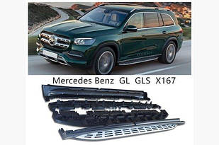 Бокові пороги 2 шт OEM Mercedes GLE W167