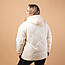 Женская весенняя куртка  большие размеры  48-62 молочный, фото 2