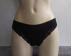 Труси жіночі бавовна бікіні мереживо Каси Польща. Трусики жіночі сліпи, фото 2