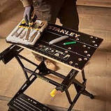 СТІЛ ДЛЯ МАЙСТЕРНІ РОЗКЛАДНИЙ STANLEY "FATMAX" 78 Х 74 Х 21,5 СМ, 2 РОБ. ВИСОТИ- 61 І 80 СМ, фото 4