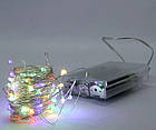 Гірлянда дротяна нитка RD-7111 100 LED 10 м (батарейки) Мультикольорова Лучшая цена, фото 2