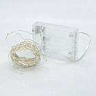 Гірлянда дротяна нитка RD-7111 100 LED 10 м (батарейки) Мультикольорова Лучшая цена, фото 3