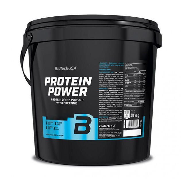 Протеїн Protein Power BioTech 4 кг Шоколад
