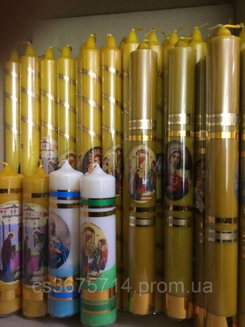 Сретенська свічка, свічка до Великодня