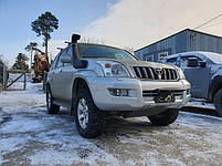 Автомобільний Шноркель на Позашляховик TOYOTA Land Cruiser Prado 120 Виносної Повітрозабірник для Позашляховика, фото 3