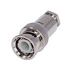 Роз'єм (штекер) BNC під кабель RG-6, латунь