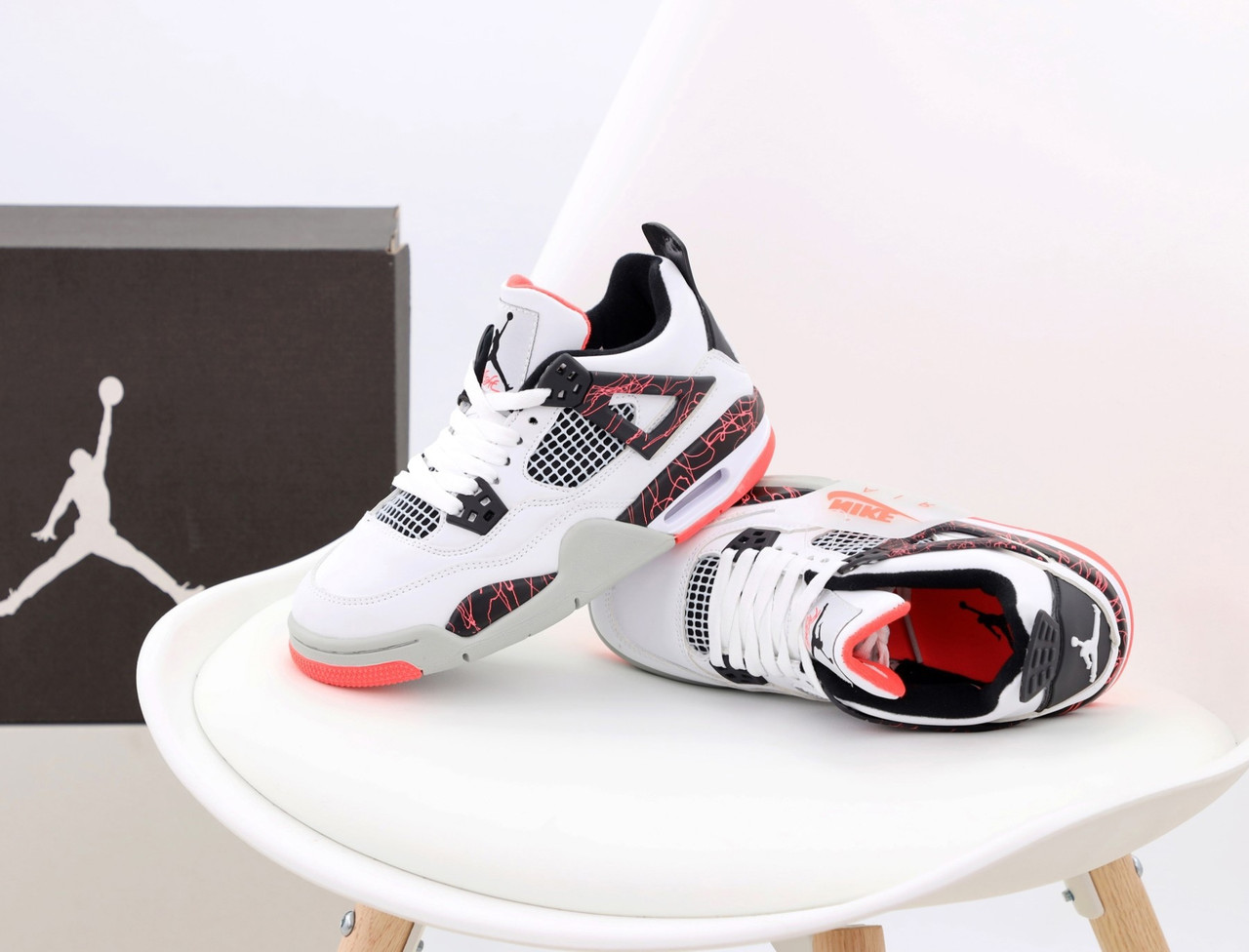 Nike Air Jordan 4 Retro Fight Nostalgia White 4 BIGL.UA 1567424872