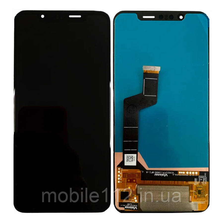 Екран (дисплей) LG G8s ThinQ G810 з тачскріном чорний оригінал Китай, фото 1