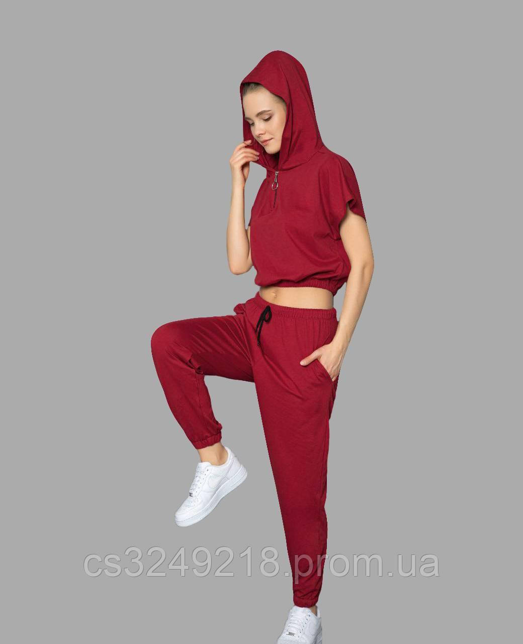 Спортивний костюм Elitol 5603-2 S Бордовий 1343546274