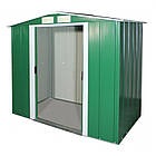 Сарай Duramax ECO зелений 202X122X181 СМ, фото 2