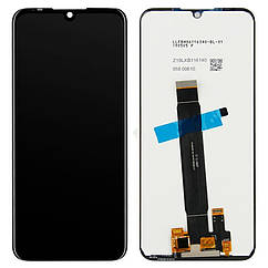 Дисплей (екран) Motorola Moto E6 Plus XT2025 з тачскріном (чорний)